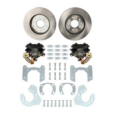 Rear-End Bolt-On Disc Brake Kit Conversion & E-Brake Caliper For Ford 9 Inch picture