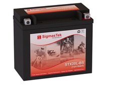 SigmasTek STX20L-BS Battery for Victory Vegas, Kingpin, Hammer 1507CC 2003-2005 picture