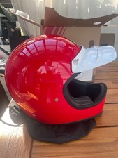 Enduro / Offroad AGV LEGENDS X101 DOT HELMET, RED, SIZE L | Vintage look as NEW picture