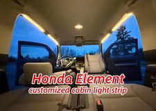 Honda Element customized cabin LED light strip - Warm White, Plug n Play  picture