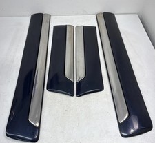 00-06 GMC Yukon XL Exterior Front Rear Door Molding Trim Set  Blue OEM picture