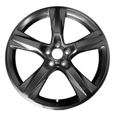 Refurbished Painted Black Front Aluminum Wheel 20 x 8.5 picture