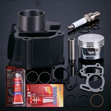 For 1985-2001 Yamaha Badger 80 YFM80 Cylinder Piston Gaskets Top End Rebuild Kit picture