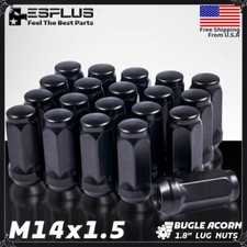 32 Pcs Black M14x1.5 1.8