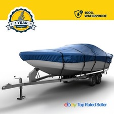Seal Skin Heavy Duty V-hull Cuddy Boat Cover, Waterproof & UV Resistant picture