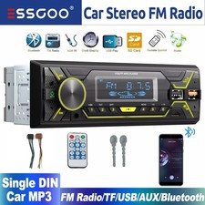 ESSGOO Car Radio Stereo 1DIN Bluetooth Stereo MP3 Player USB/TF/FM/AUX Head Unit picture