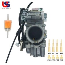 TM40-6 40mm Carburetor For Mikuni Flat slide Pumper Universal Racing Carb picture