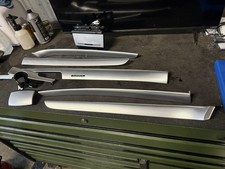 2002-2008 Audi B6 B7  S4/A4 Interior Molding PLAINE Alminium Trim Set Used OEM picture