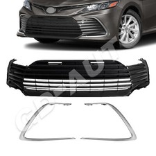 Fit 2021-2024 Toyota Camry LE XLE Front Lower Grill Grille Trim Molding picture