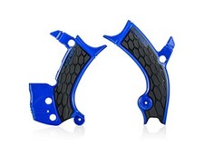 Acerbis X-Grip Frame Guard (BLUE/BLACK) For 19-22 YAMAHA YZ250F picture