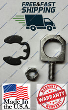 NEW HARDENED ACURA RDX 07-12 TURBO ACTUATOR EYE BOLT & NUT & CLIP MADE IN USA picture