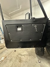 Pair Left + Right 1966-1977 Early Ford Bronco Custom Door Panels Bee Honeycomb picture