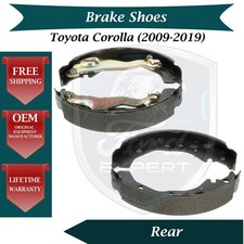 Bosch OEM Rear Brake Shoes For 2009-2019 Toyota Corolla Lifetime Warranty picture