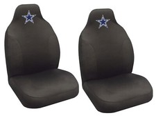 New NFL Dallas Cowboys 2 Front Universal Fit Car Truck  Bucket Seat Covers picture