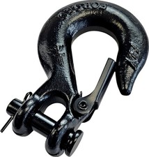 KFI Stealth Winch Cable Hook - Black Replacement Hook with Clevis picture