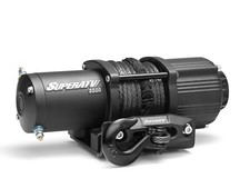 SuperATV Heavy Duty 3500 Lb. Synthetic Rope ATV UTV Winch - With Wireless Remote picture