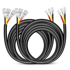 Nilight 16AWG 10Feet Wiring Harness Extension for 6Modes Amber White Light Bar picture