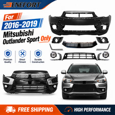 For 2016-2019 Mitsubishi Outlander Sport Only Front Bumper Cover Kit W/ Fog Lamp picture