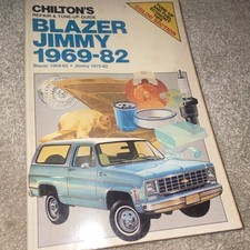 Chilton's Blazer Jimmy 1969-82 Repair & Tune-Up Guide #6931 picture