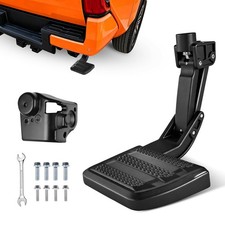 One-Piece Aluminum Upgraded Rear Bed Step Compatible with Toyota Tacoma 2024-202 picture