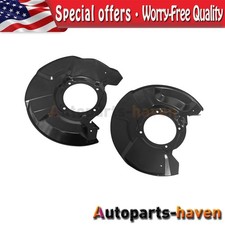For 2000-07 Toyota Sequoia Tundra Front Left&Right Side Brake Dust Shield pair picture