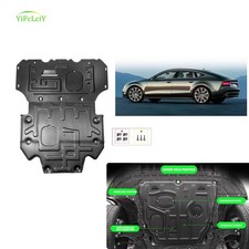 2Pcs Engine Skid Plate For 2011-2018 Audi A7 Under Splash Shield Heavy Duty picture