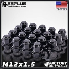 20 Pc Toyota OEM Lug Nut Black M12x1.5 Fit Corolla/Prius/Highlander/RAV4 etc picture