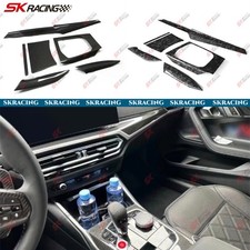 Dry Forged/Dry Carbon Twill Weave Sport Interior Trim For BMW i4 G26 LHD 2022-24 picture