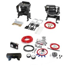 TORQUE Airbag Air Bag Suspension Kit with Onboard Air Compressor Kit and 2 picture