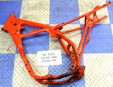 🏁 Rear Main Frame Chassis – Fits 1982 Honda CR480R picture