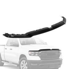 Fits 2019-2024 Dodge Ram 1500 Front Upper Grille  Trim Molding Gloss Black picture