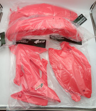 UFO Plast Rear+Front Fender, Radiator Shrouds, & Side Panels Honda CRF250X 04-17 picture