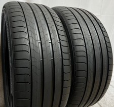 2 Like NEW 255/40R21 (102Y) Bridgestone Turanza 6 Enliten B-Silent (*) BMW -N074 picture