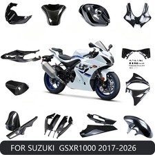 Fuel Tank Guard Side Panel Fairing Carbon Fiber For Suzuki GSX-R1000R 2017-2026 picture