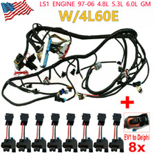 LS1 4L60E Stand Alone Harness For LS SWAP 4.8 5.3 6.0 97-06 Drive by Cable DBC picture