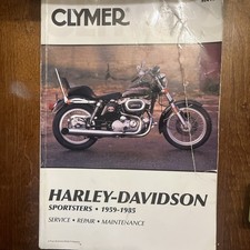 VTG CLYMER HARLEY DAVIDSON Service Repair Maintenance SPORTSTERS 1959-1985 picture