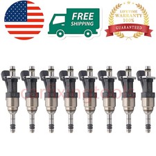 12668393 8Pcs Fuel Injectors Fits 2015-19 Cadillac Escalade Corvette 6.2L V8 GDI picture