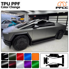 TPU Graphite Grey For Cybertruck PreCut PPF Paint Protection Wrap Color Change picture