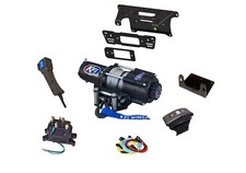 Polaris Ranger Pro XD Winch and Mount Plate Kit 2019-2026 4500 lbs KFI UTV Crew picture