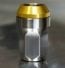 ZAKGEAR 20x Titanium Lug Wheel Nut 1/2-20 Floating open picture