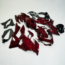 US Bodywork Fairing Kit For Kawasaki Ninja 400 2018-2023 Red Forged Carbon Fiber picture