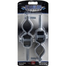Oarlock Marine Canoe Row Boat Clamp On Zinc Plated 1/2''x2'' Shank Pair picture