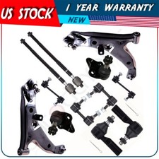 12pc Front Lower Control Arm Ball Joint Tie Rod End For 1996-2002 Toyota Corolla picture