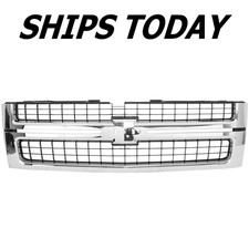 NEW Front Grille For 2007-2010 Chevrolet Silverado 2500 HD 3500 picture