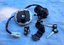 Like New 2023-2026 Kawasaki ZX-4RR OEM Ignition Key Lock Complete Set 2 Keys picture