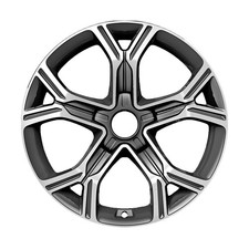 Refurbished 18x8 Machined Dark Charcoal Wheel fits 2018-2019 KIA Stinger picture