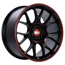 BBS CH139NE CH-R Nurburgring 18x8.5, 5x112, 47mm Offset Black/Red Lip Wheel/Rim picture