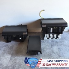 03-11 Mercedes SL R230 REAR STORAGE BOX SET SL55 SL65 SL63 Leather Designo picture