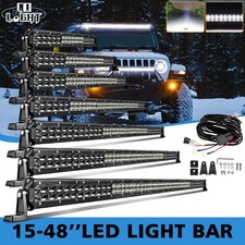 15''/20/24/28/33/42/48inch Spot Flood LED Light Bar Offroad Truck ATV UTV SUV picture