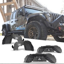 Front & Rear Inner Fenders Liners for 2019-2026 Jeep Gladiator JT Steel 4PCS Set picture